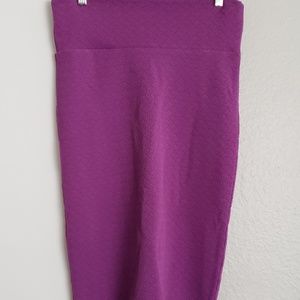 Printed purple cassie